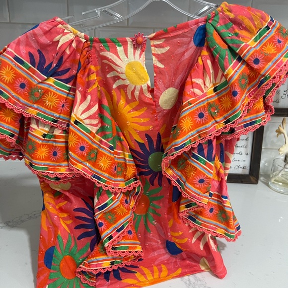 FARM Rio Tropical Print top - Picture 2 of 3